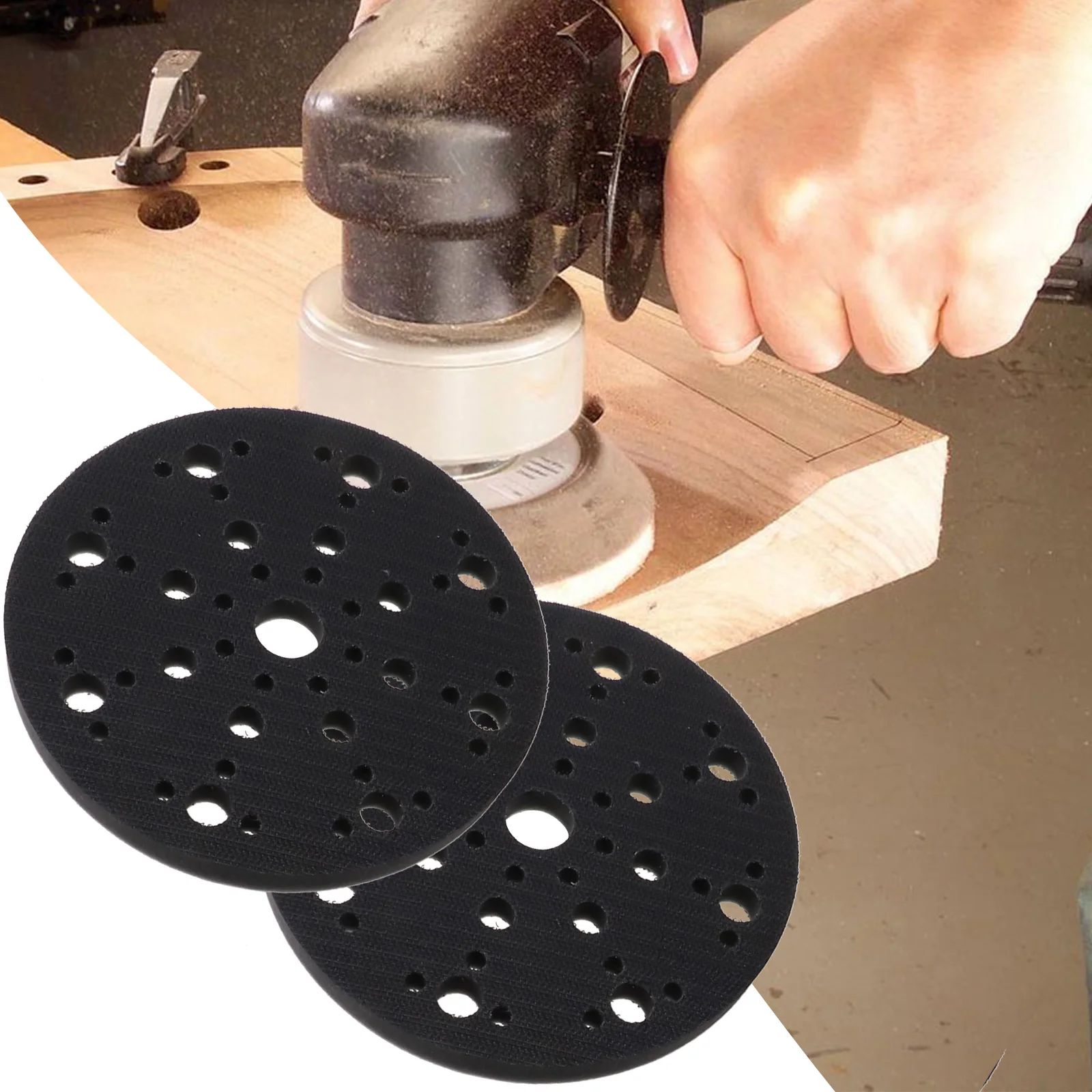 2pcs 6 Inch 150mm 48-Holes Soft Sponge Interface Pad For Sander Backing Pads For Sanding Pads Automobiles Motorcycles Abrasive
2pcs 6 Inch 150mm 48-Holes Soft Sponge Interface Pad For Sander Backing Pads For Sanding Pads Automobiles Motorcycles Abrasive