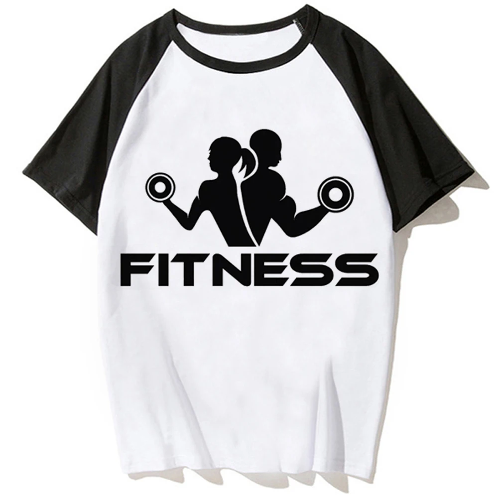 

Crossfit Fitness Tee women manga comic t-shirts girl manga 2000s anime clothes