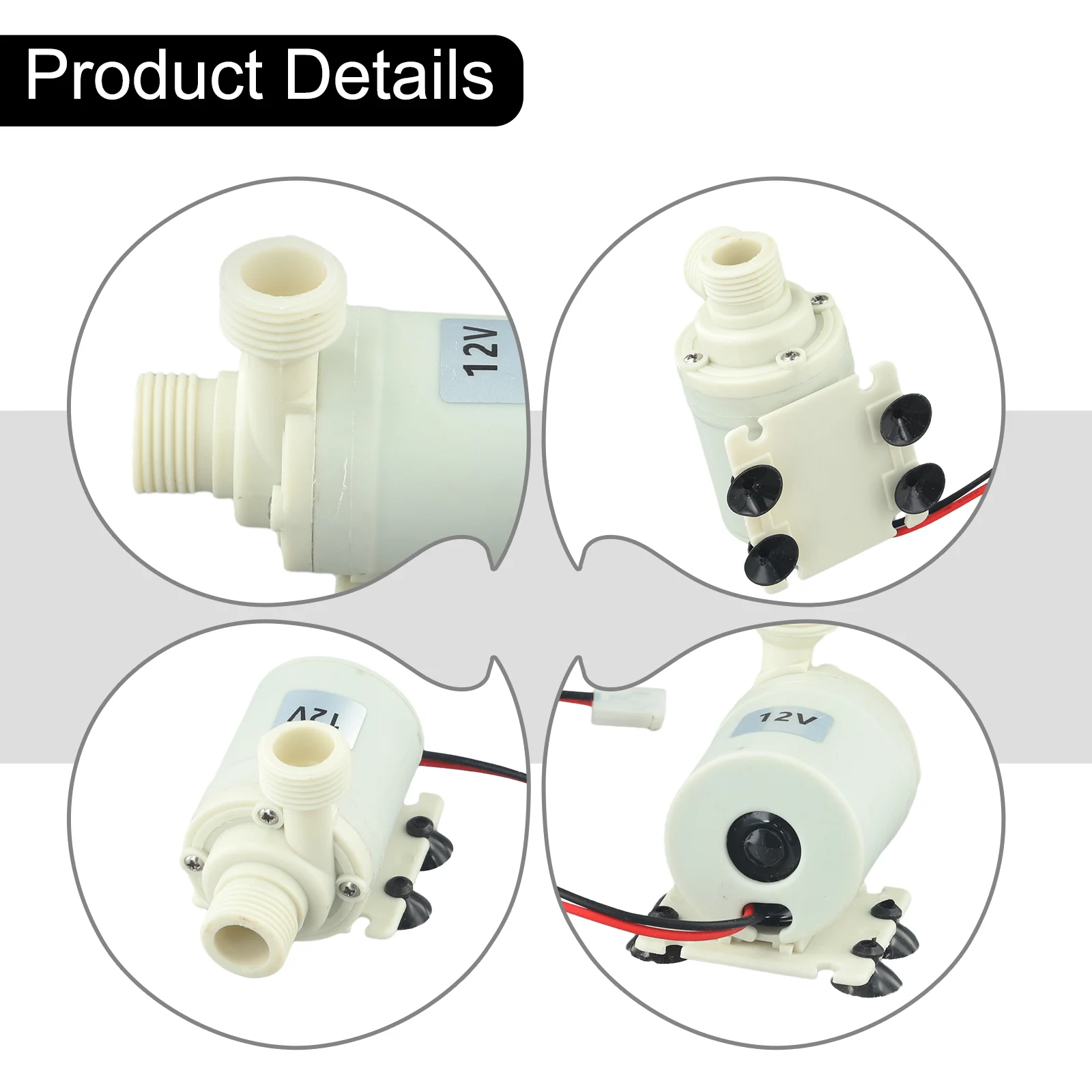12V DC Quiet Solar Hot Water Circulation Pump Coupler 2.1gpm Low Noise Circulation Pump Discharge Head Solar Water Pumps Kits
12V DC Quiet Solar Hot Water Circulation Pump Coupler 2.1gpm Low Noise Circulation Pump Discharge Head Solar Water Pumps Kits