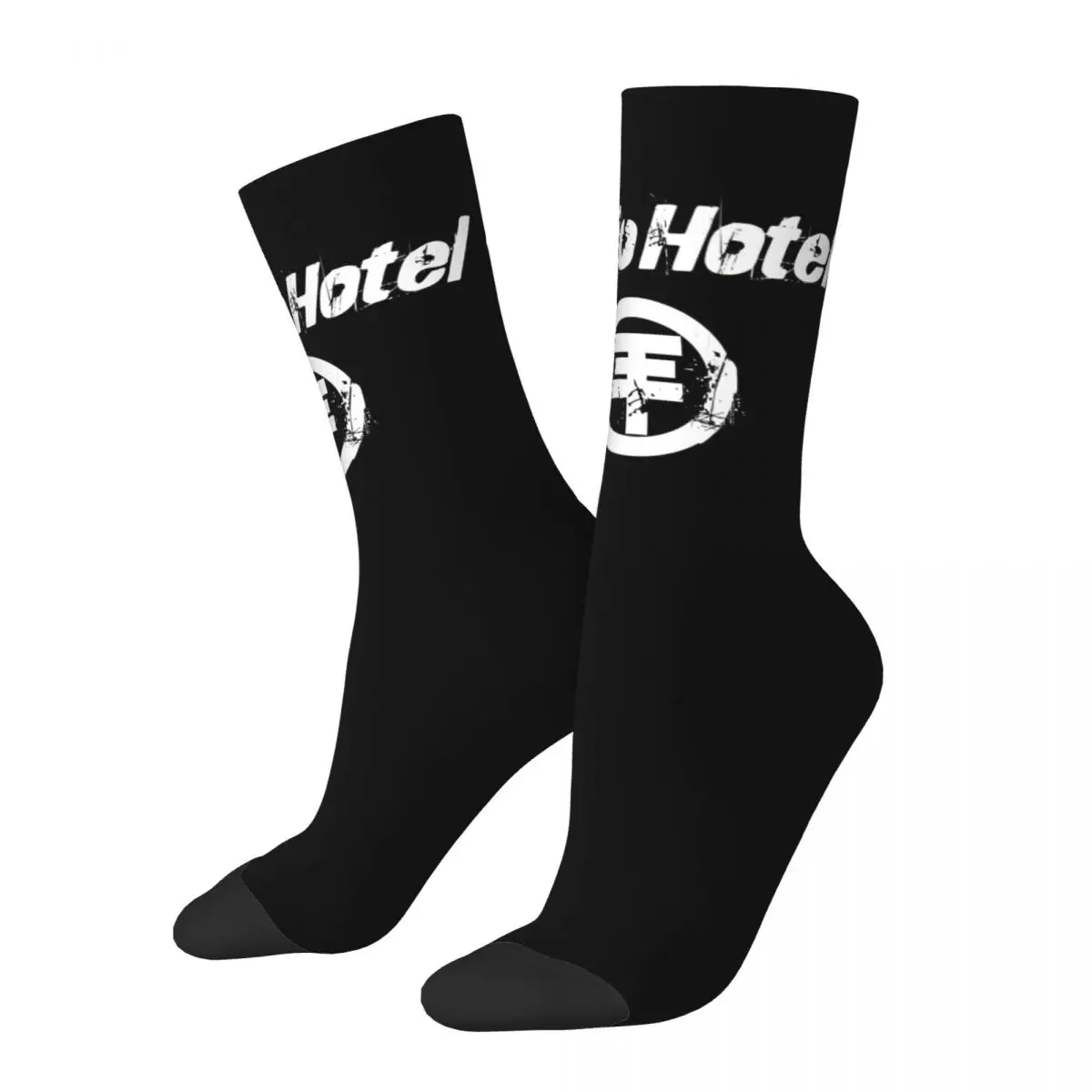 

Носки Токио с логотипом отеля, мужские и женские модные носки в стиле рок, в стиле Харадзюку, на весну, лето, осень, зиму, чулки средней длины, подарок