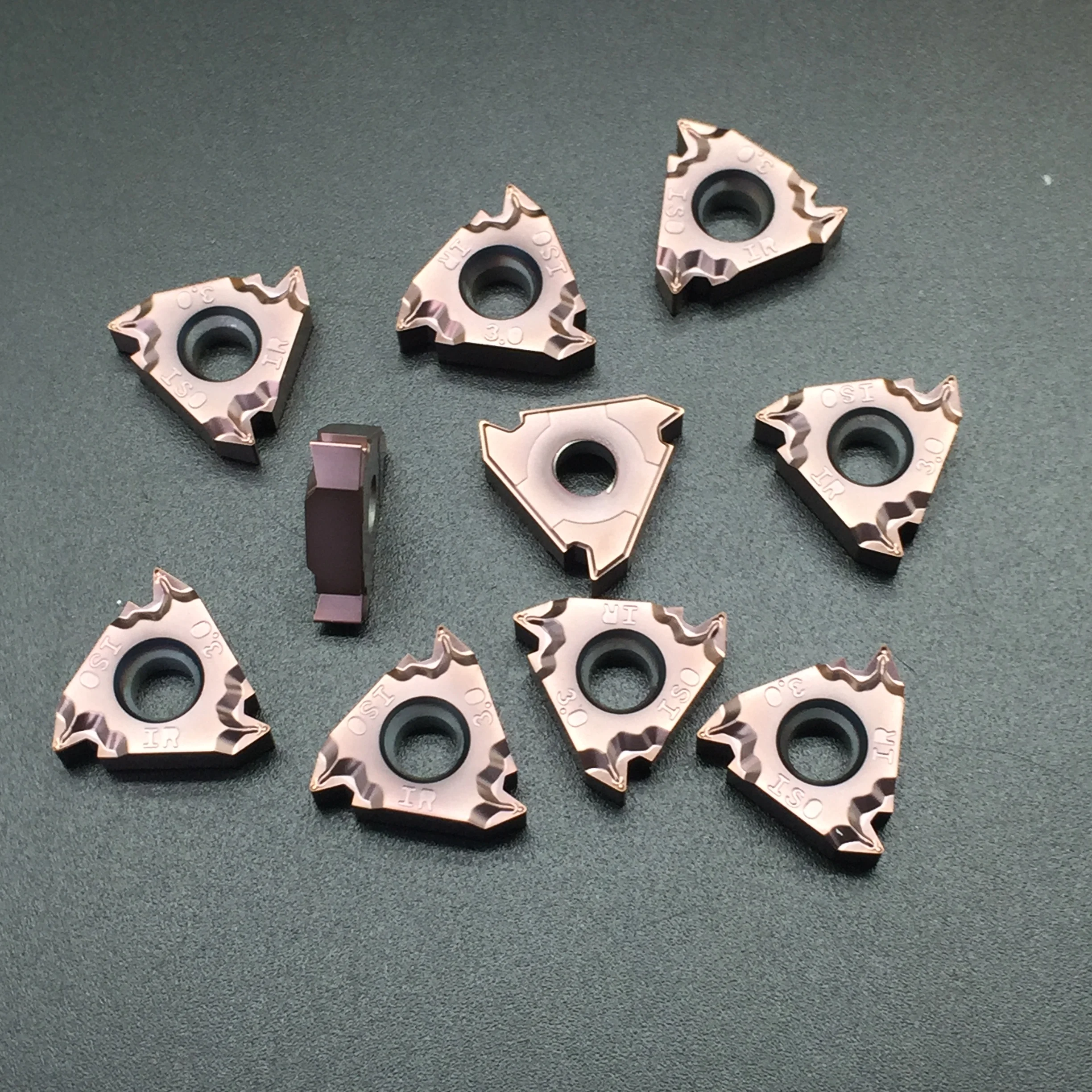 10PCS 16IRM 1.0ISO 1.5ISO 2.0ISO 2.5ISO 3.0ISO 16IR M Threading Carbide Thread Inserts lathe Turning cutter For stainless steel
10PCS 16IRM 1.0ISO 1.5ISO 2.0ISO 2.5ISO 3.0ISO 16IR M Threading Carbide Thread Inserts lathe Turning cutter For stainless steel