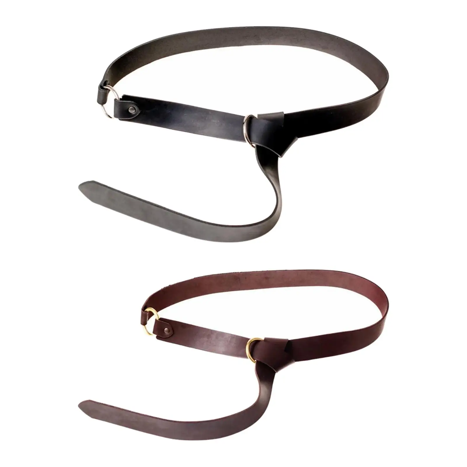 Durable Medieval Knight Belt Costume Accessories Wrap Around Band PU Leather Ring Belt for Cosplay Stage Props Shorts Trouser
Durable Medieval Knight Belt Costume Accessories Wrap Around Band PU Leather Ring Belt for Cosplay Stage Props Shorts Trouser
