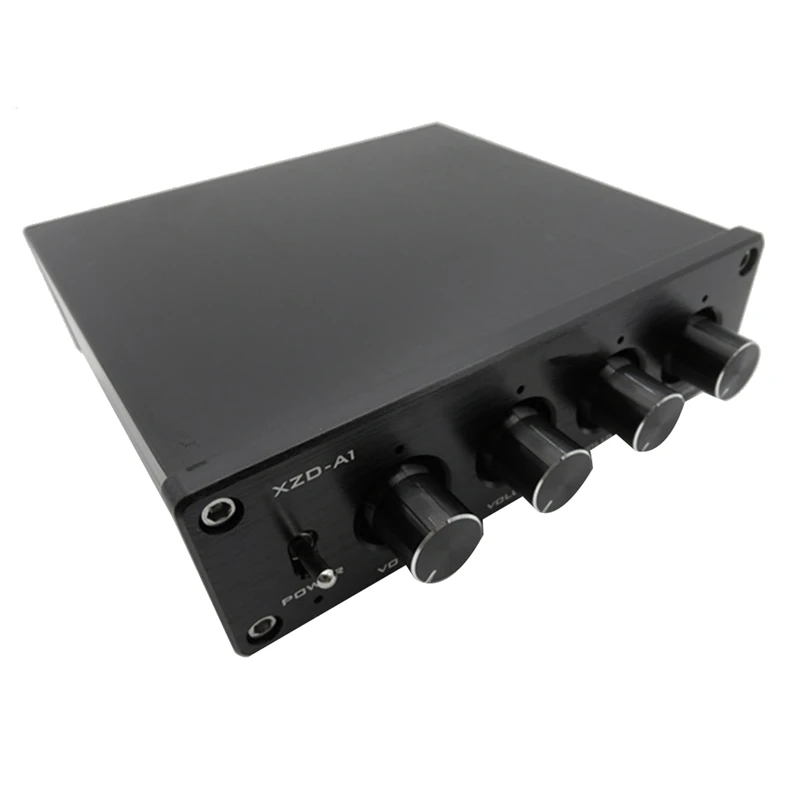 

NEW-HIFI Lossless 1 Input 4 Output RCA HUB Audio Distributor Signal Selector Switch Source Switcher Volume Amplifier