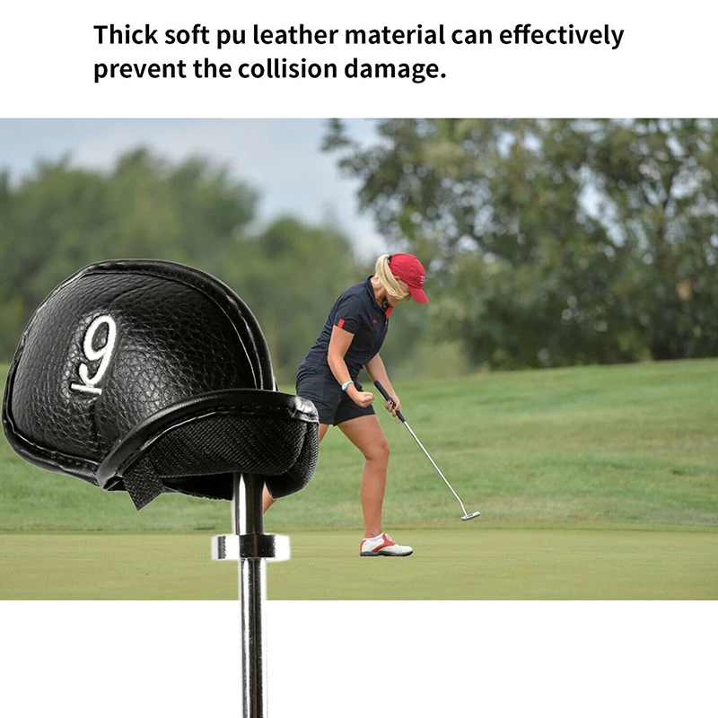 Deluxe Synthetic Leather Golf Iron Covers Club Cover Waterproof All Irons Club 12pcs/set
Deluxe Synthetic Leather Golf Iron Covers Club Cover Waterproof All Irons Club 12pcs/set