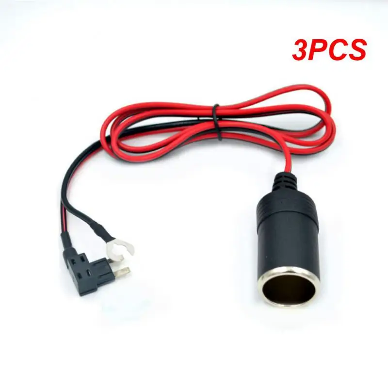 3PCS Universal DC 12V Cigarette Lighter Seat Power Connection Outdoors Fuse for Storage Battery Adapter Plug Socket
3PCS Universal DC 12V Cigarette Lighter Seat Power Connection Outdoors Fuse for Storage Battery Adapter Plug Socket