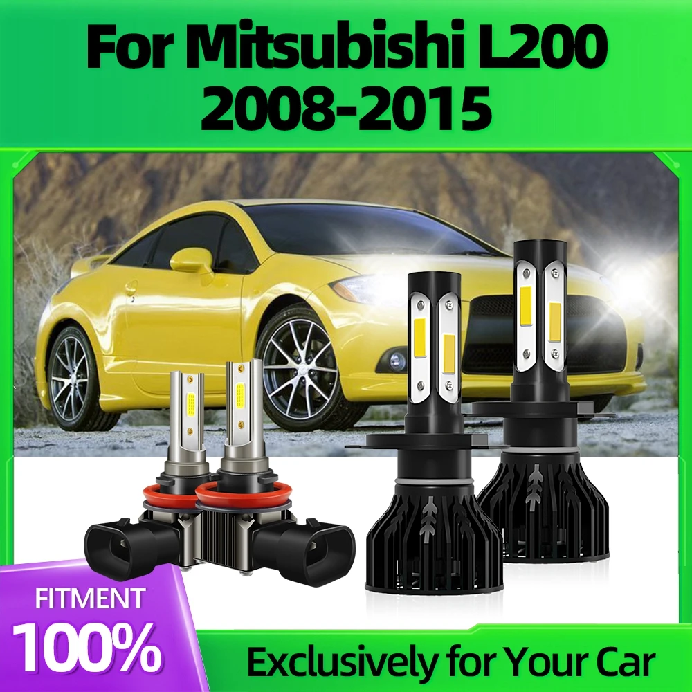 KINGSOFE Car Canbus Headlight White H4 Fog Lights High&Low Beam Conversion Kit IP68 Waterproof For Mitsubishi L200 2008-2015
KINGSOFE Car Canbus Headlight White H4 Fog Lights High&Low Beam Conversion Kit IP68 Waterproof For Mitsubishi L200 2008-2015