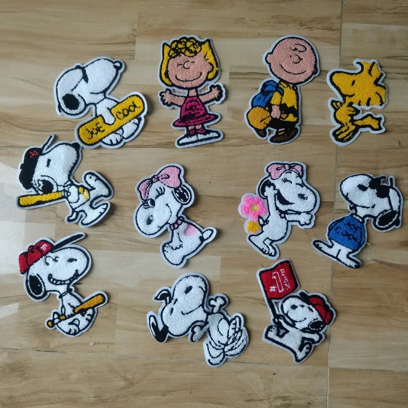 New Snoopy Anime Clothes Embroidered Cloth Patch Cute Cartoon Kids Coat Decor Anime Applique Sweater Bag Clothing Accessories
New Snoopy Anime Clothes Embroidered Cloth Patch Cute Cartoon Kids Coat Decor Anime Applique Sweater Bag Clothing Accessories