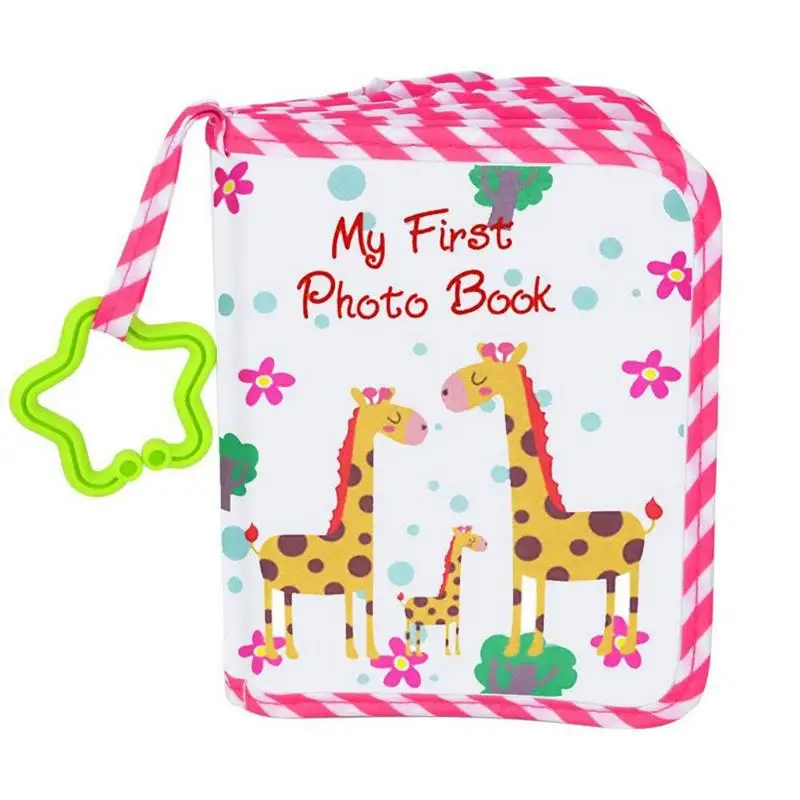 

Детский фотоальбом, мультяшный жираф, фотоальбом для первого года памяти, коллекционер фотографий, подарочный набор для семьи, подарки для будущей мамы