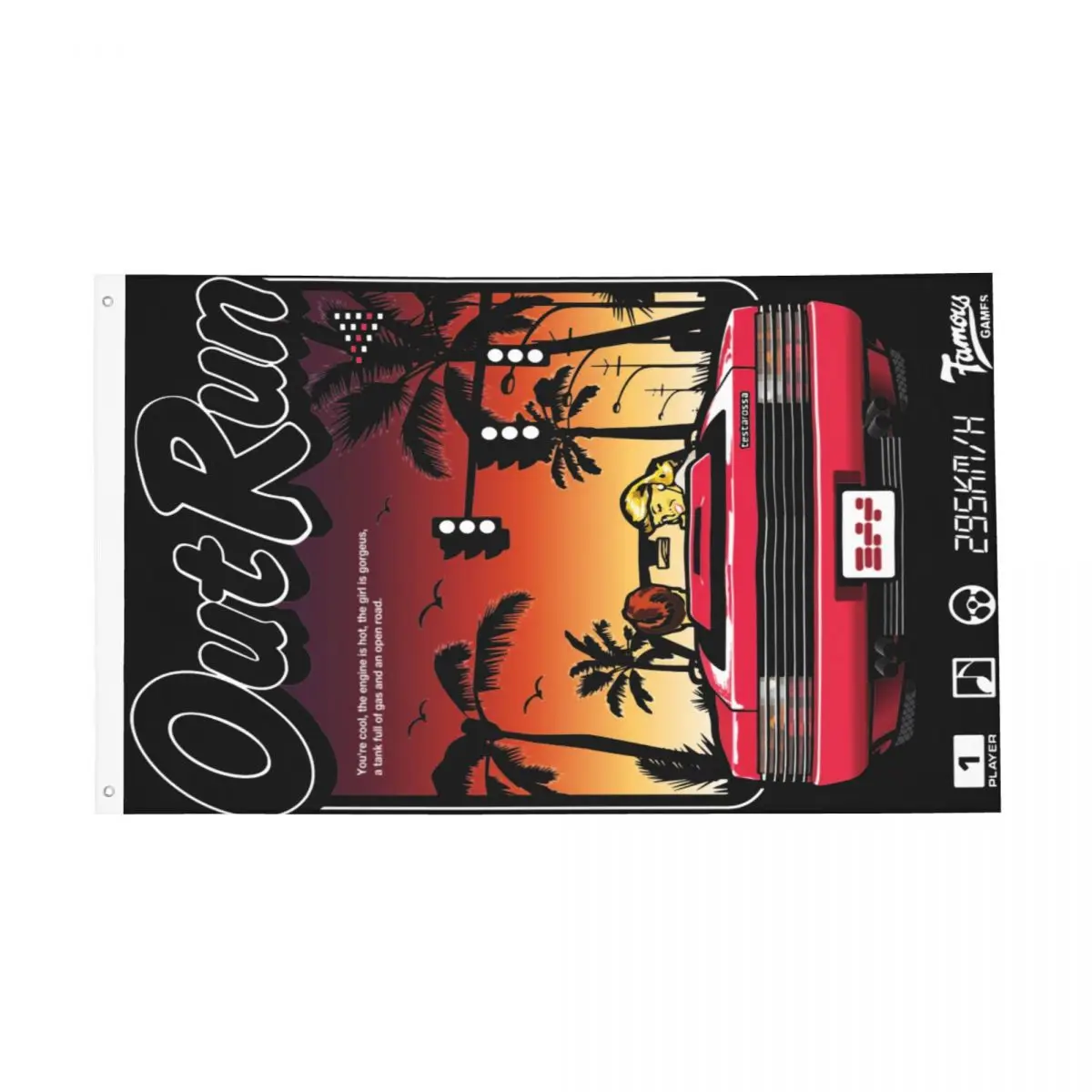 Out Run 80s ретро аркадные фотообои прочные фотообои из полиэстера домашний декор для Спальни 3x5 футов
Out Run 80s ретро аркадные фотообои прочные фотообои из полиэстера домашний декор для Спальни 3x5 футов