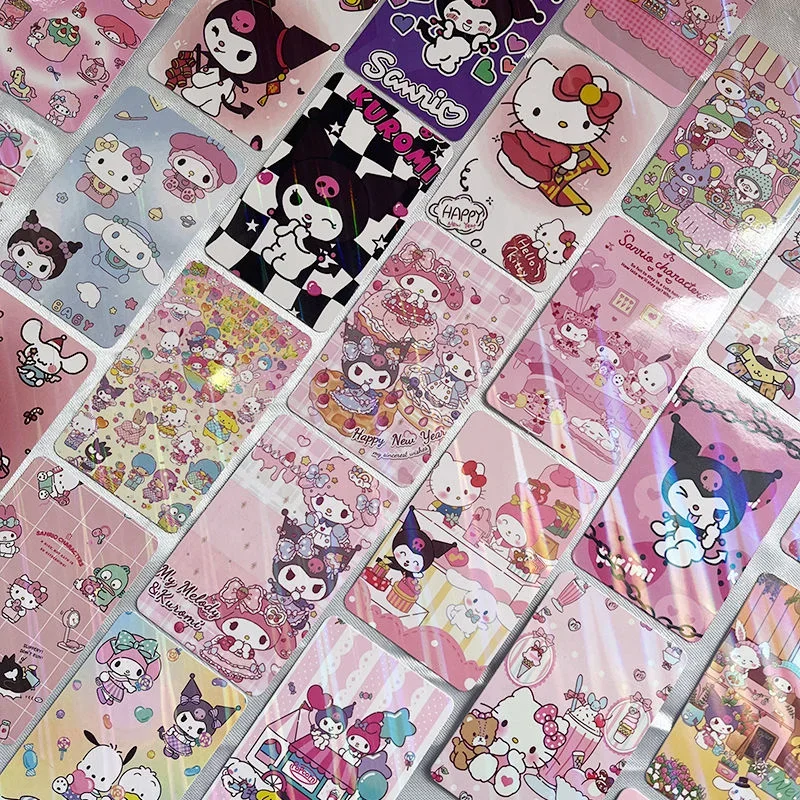 Изысканные Стикеры для карт Hello Kitty Cinnamoroll Kuromi My melody Kawaii Мультяшные Стикеры для лазерных карт рисовые стикеры оптовая продажа
Изысканные Стикеры для карт Hello Kitty Cinnamoroll Kuromi My melody Kawaii Мультяшные Стикеры для лазерных карт рисовые стикеры оптовая продажа