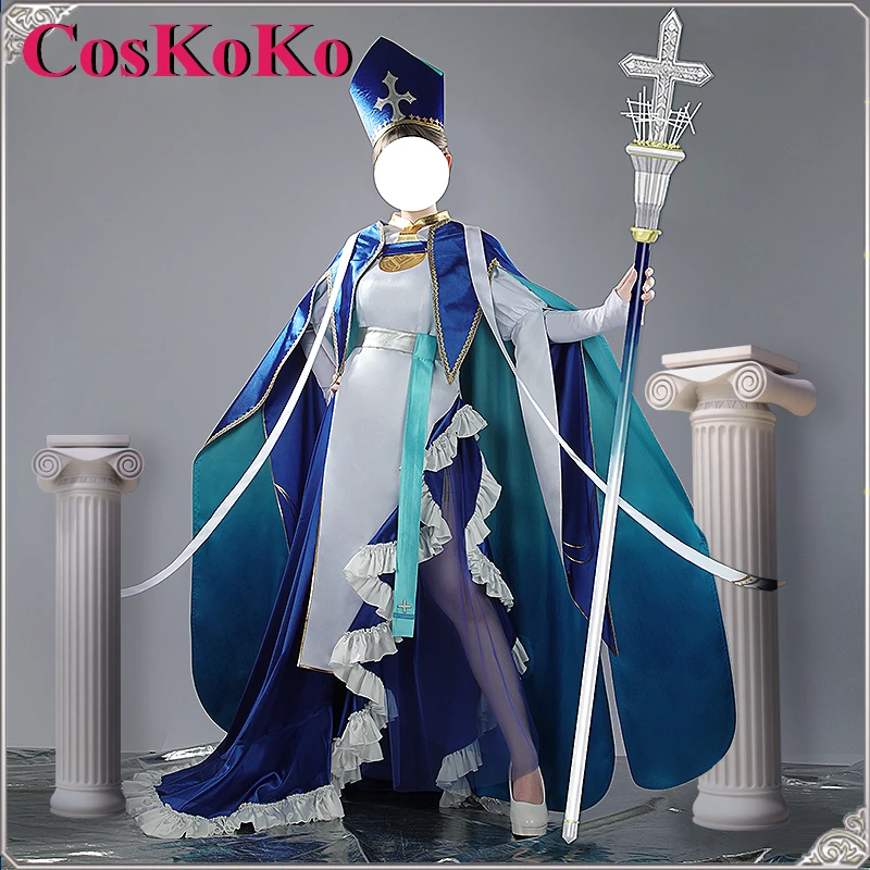 

【Customized】CosKoKo Joan Cosplay Game Fate/Grand Order FGO Costume Sweet Gorgrous Uniform Halloween Party Role Play Clothing New
