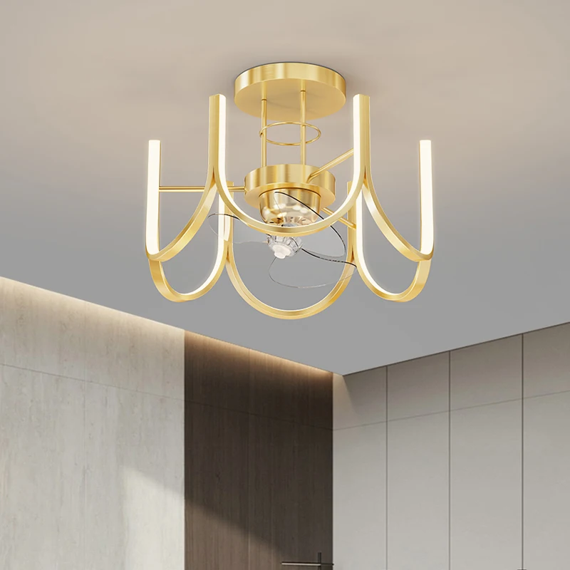 Remote Dimmable Simple Style Bedroom LED Ceiling Fan Lamp Iron Body Ceiling Fan with LED Light and Control
Remote Dimmable Simple Style Bedroom LED Ceiling Fan Lamp Iron Body Ceiling Fan with LED Light and Control
