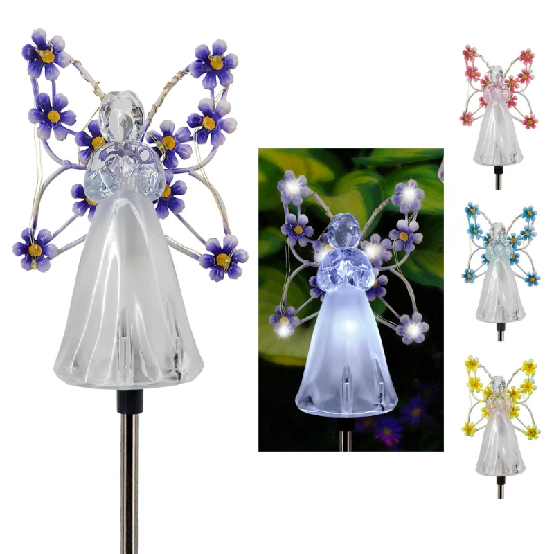Solar LED Angel Light Outdoor Waterproof Yard Lawn Decoration Light Garden Stake Lights Landscape Lighting Solar Garden Lights
Solar LED Angel Light Outdoor Waterproof Yard Lawn Decoration Light Garden Stake Lights Landscape Lighting Solar Garden Lights