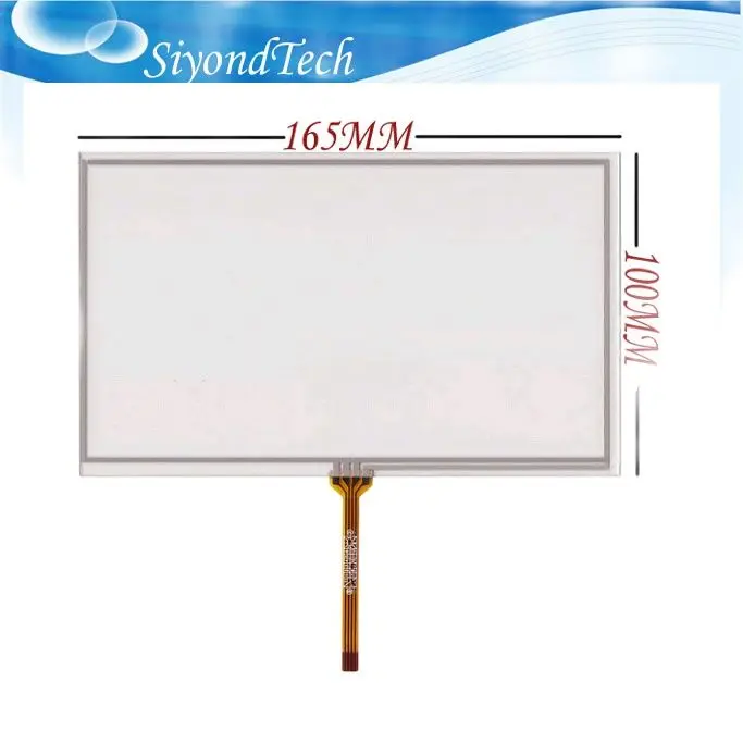 

Free Shipping!!! 1PC 7inch Resistive Touch Screen 165MM*100MM Digitizer For Car/GPS/MP4/MP5