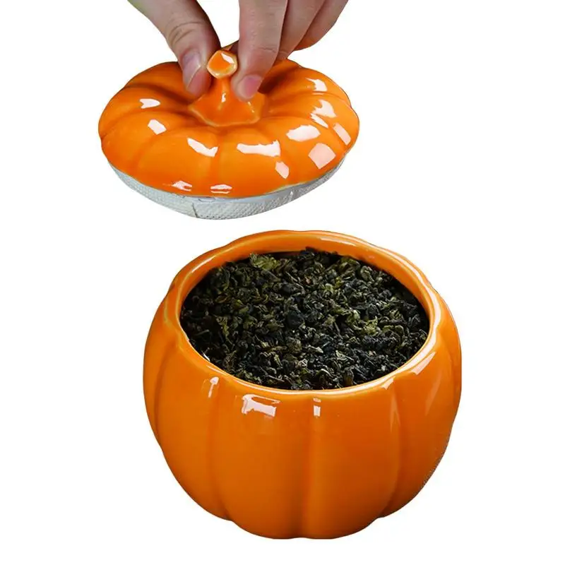 Ceramic Spice Salt Jars Pumpkin Shape Food Storage Container Creative Seasoning Pot With Lids For Spices Nuts Snacks Sugar
Ceramic Spice Salt Jars Pumpkin Shape Food Storage Container Creative Seasoning Pot With Lids For Spices Nuts Snacks Sugar