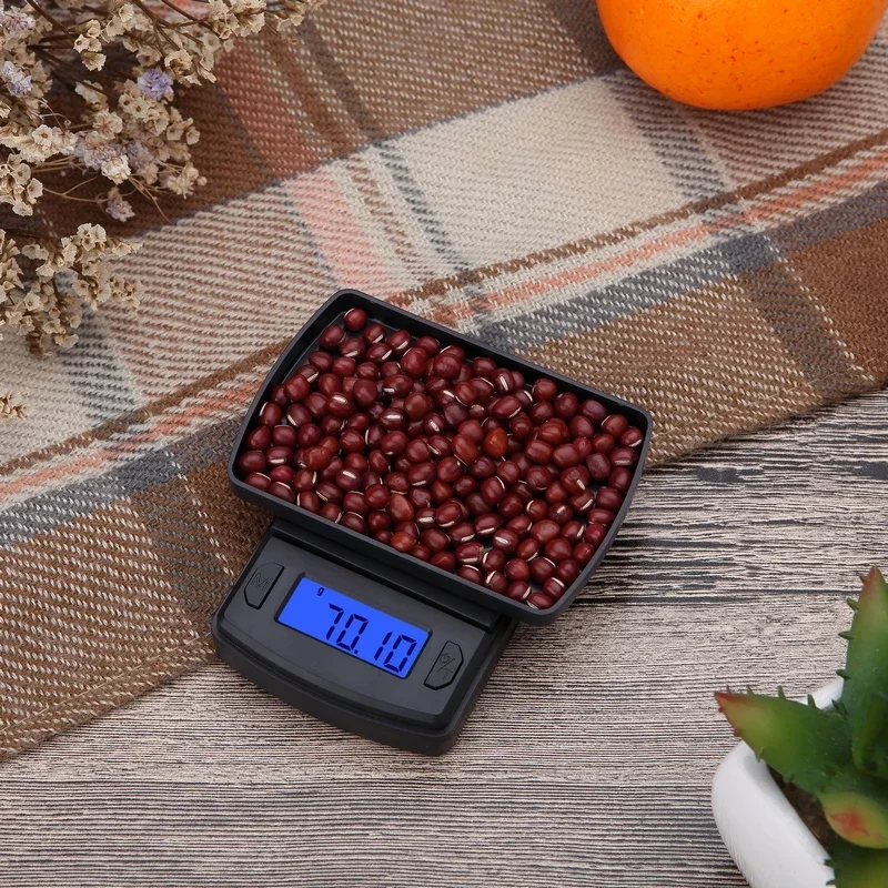 

High Precision 500/300/200/100g Mini Digital Scale Jewelry Gold Balance Weight Gram LCD Pocket Weighting Electronic Scales 0.01g