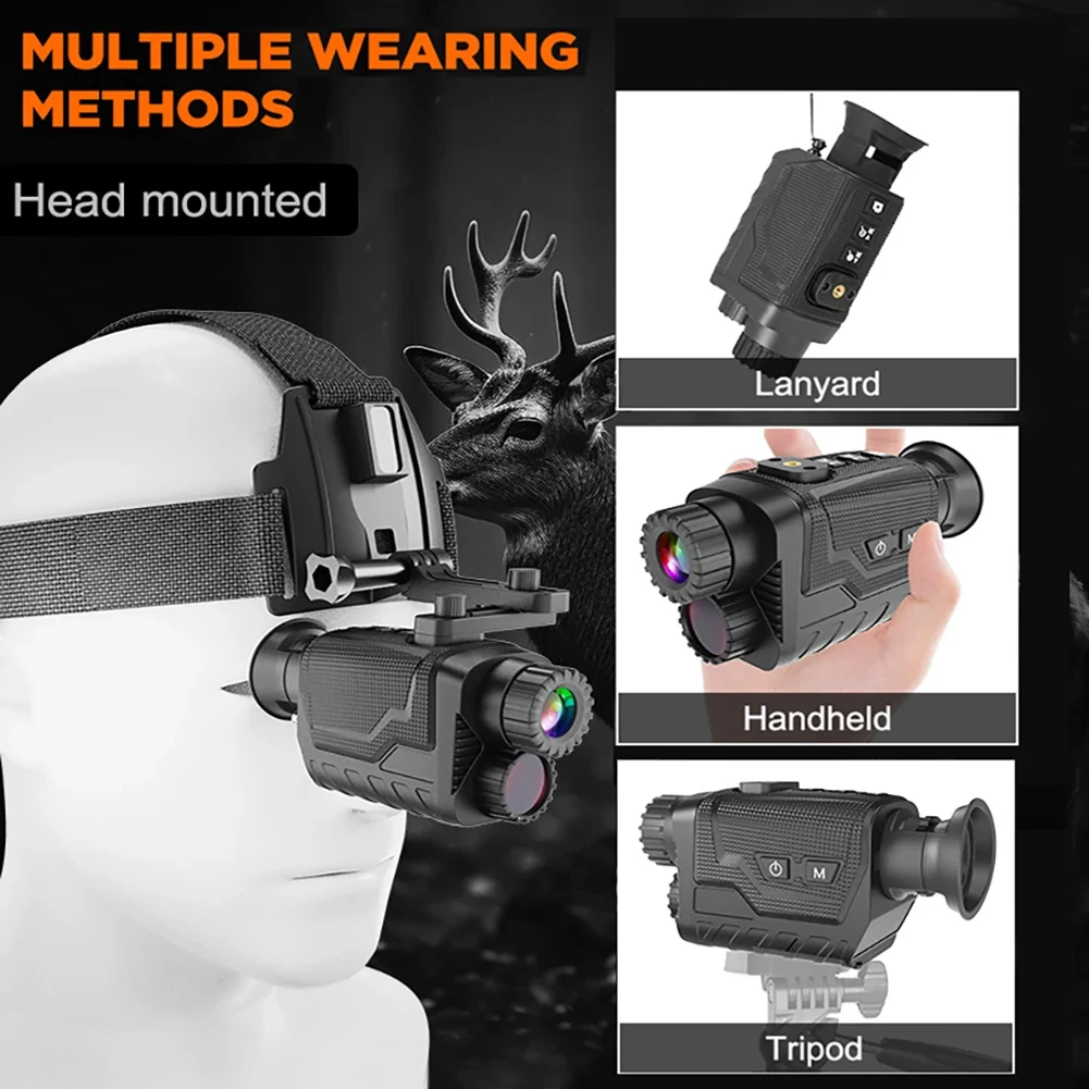 NV8260 8X Zoom New Night Vision Monocular Goggles HD Head Mount Infrared Night Vision Device Hunting Camping Telescope
NV8260 8X Zoom New Night Vision Monocular Goggles HD Head Mount Infrared Night Vision Device Hunting Camping Telescope
