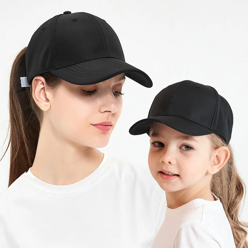 Girls Ponytail Baseball Cap Kids Women Parent-child Hats Adjustable Outdoor Summer Sports Hip Hop Sun Hat
Girls Ponytail Baseball Cap Kids Women Parent-child Hats Adjustable Outdoor Summer Sports Hip Hop Sun Hat