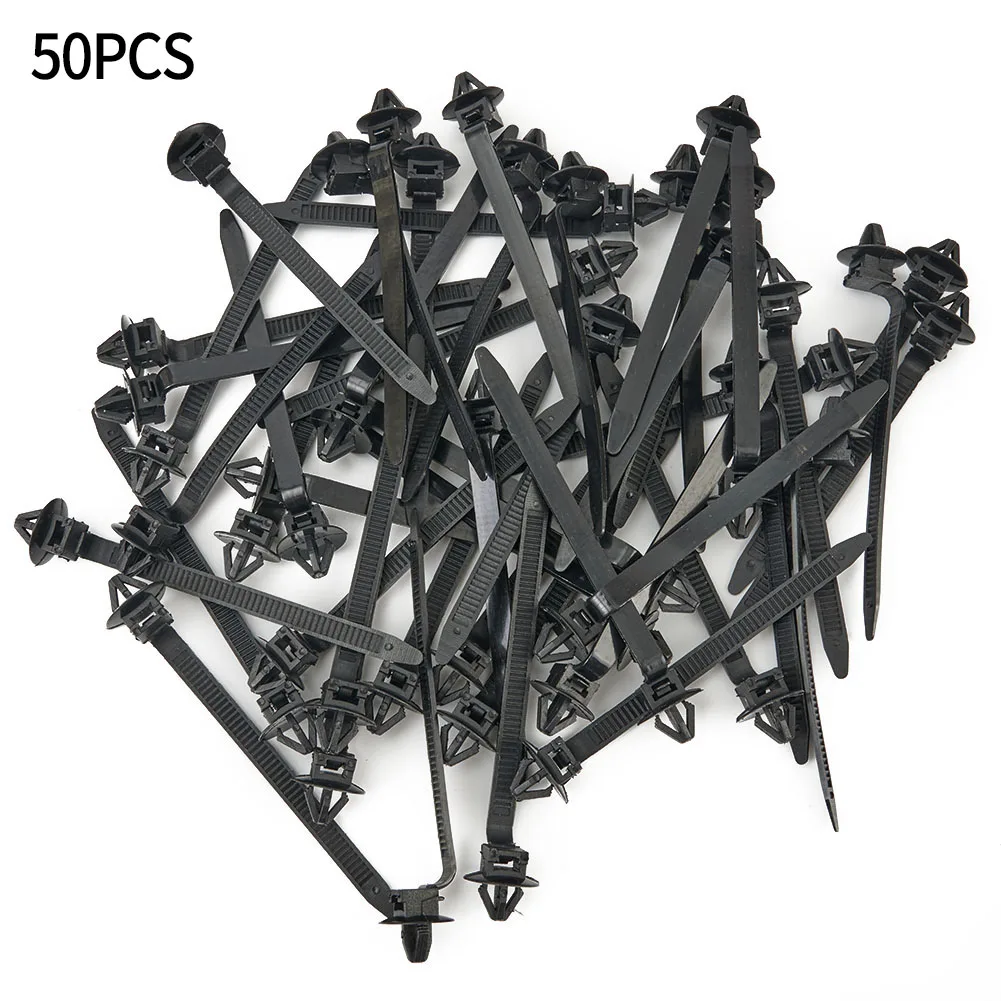 50×Car Nylon Cables Tie Hose Clamps Fastening Zipper- With Black Fastener Clamps Automobiles General Interior Accessories
50×Car Nylon Cables Tie Hose Clamps Fastening Zipper- With Black Fastener Clamps Automobiles General Interior Accessories