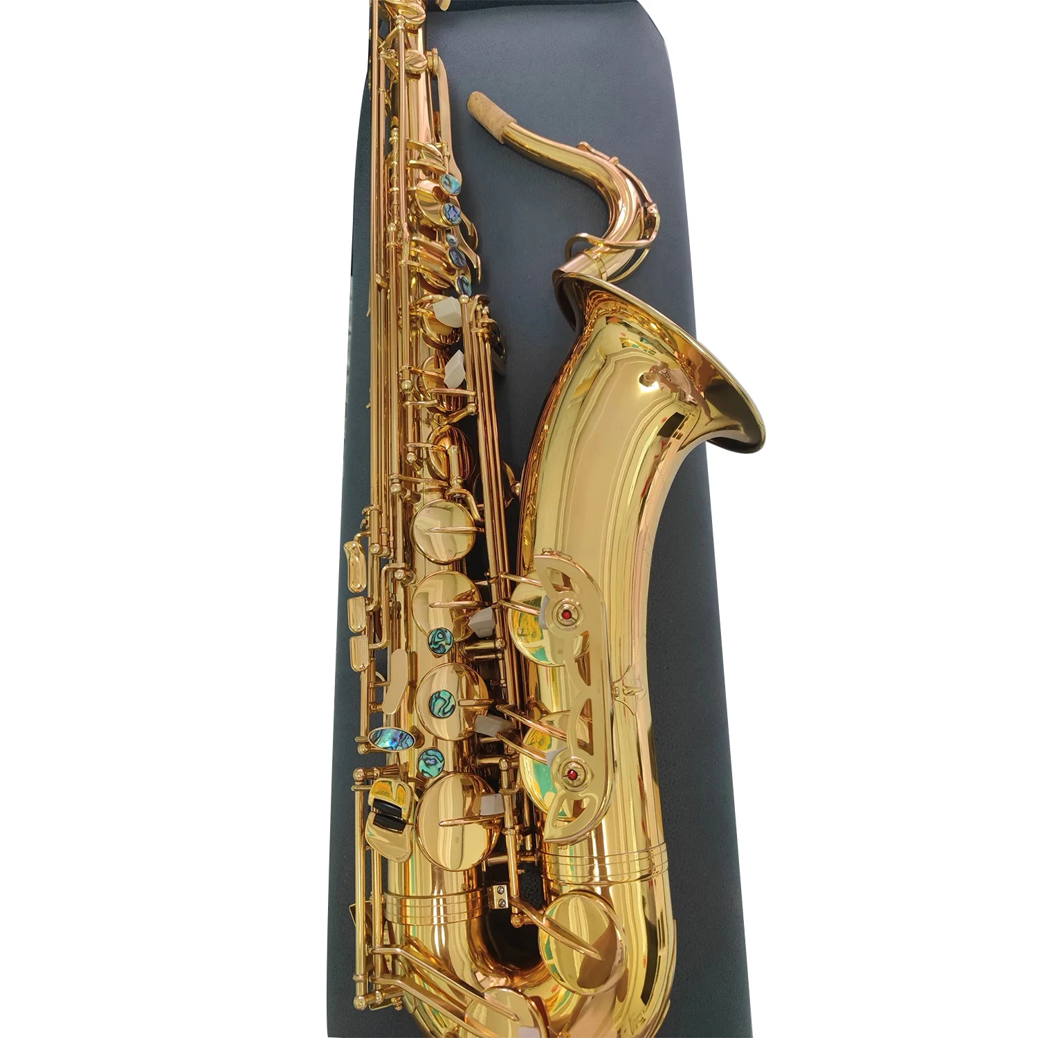 Upgraded double-rib reinforcement 875 drop B tone professional Tenor saxophone abalone button most comfortable feel tenor sax
Upgraded double-rib reinforcement 875 drop B tone professional Tenor saxophone abalone button most comfortable feel tenor sax