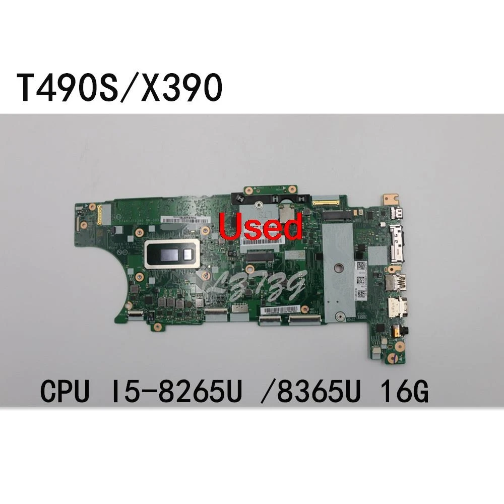 Используется для материнской платы ноутбука Lenovo ThinkPad X390/T490S, материнская плата ЦПУ, 8365 дюйма, 16 ГБ, FRU 01HX934 01HX936 01HX904
Используется для материнской платы ноутбука Lenovo ThinkPad X390/T490S, материнская плата ЦПУ, 8365 дюйма, 16 ГБ, FRU 01HX934 01HX936 01HX904