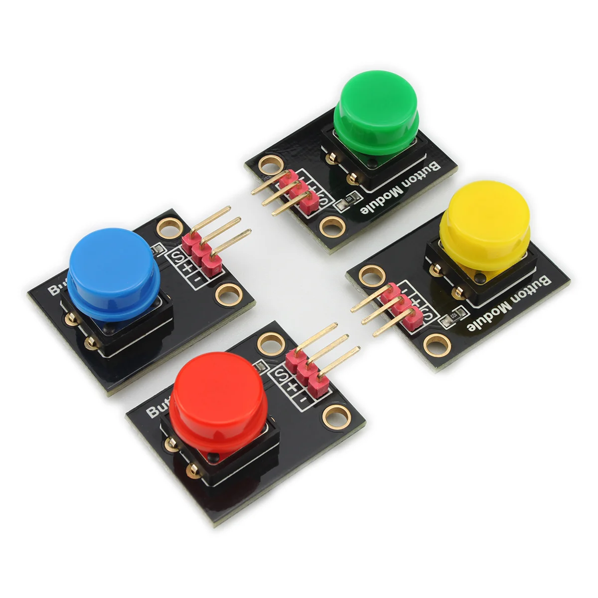 8pcs 12X12MM Big key module Big button module Light touch switch module for arduino
8pcs 12X12MM Big key module Big button module Light touch switch module for arduino