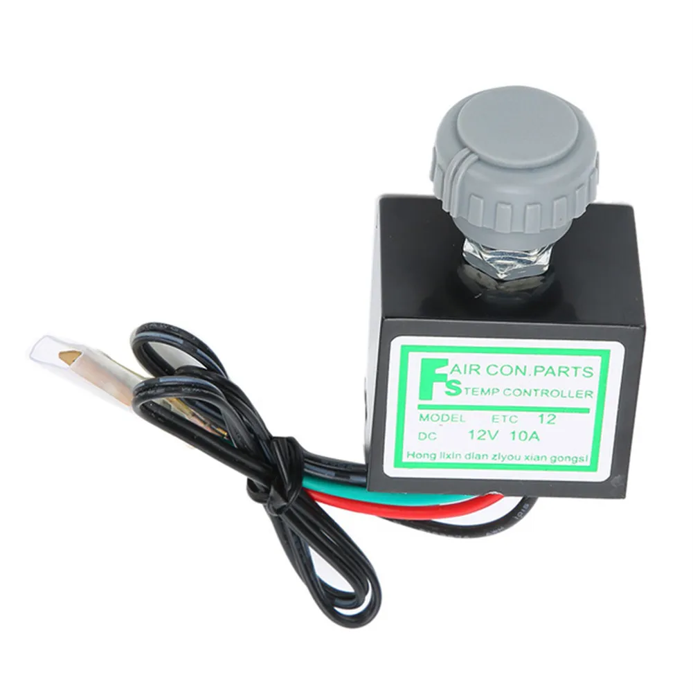 12V Car AC Thermostat Switch Adjustable Electronic Temperature Control Air Conditioner Electronic Thermostat Replacement
12V Car AC Thermostat Switch Adjustable Electronic Temperature Control Air Conditioner Electronic Thermostat Replacement