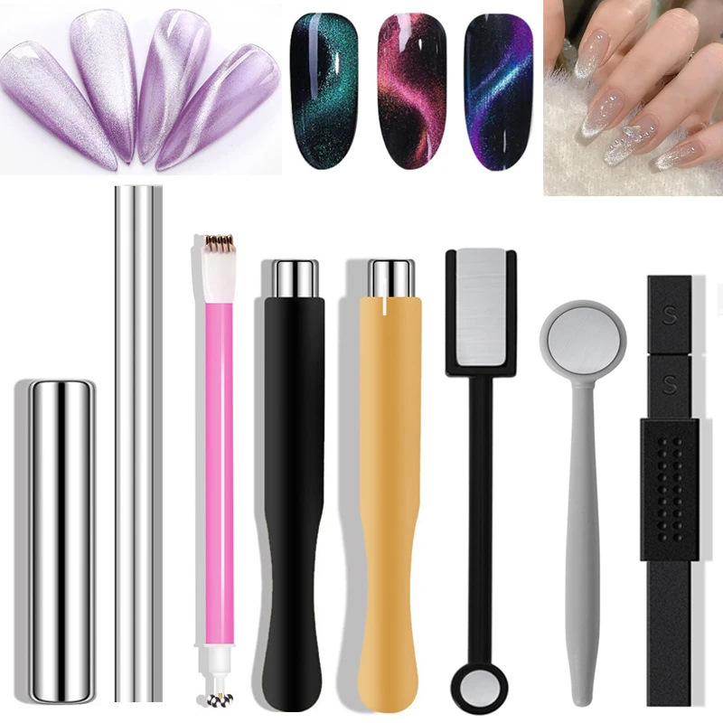 10pcs Nail Art Magnet Stick Kit 9D Cat Magnetic Gel Nail Gel Polish Line Strip Effect Strong Magnetic Pen Tool Set Cat Magnet 
10pcs Nail Art Magnet Stick Kit 9D Cat Magnetic Gel Nail Gel Polish Line Strip Effect Strong Magnetic Pen Tool Set Cat Magnet