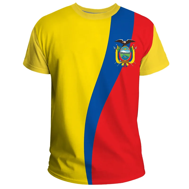 Ecuador Flag 3D Printed T-Shirt Men Women Sportswear Tee Shirts Crew Neck Short Sleeves Kids Summer Casual Street Loose T Shirt
Ecuador Flag 3D Printed T-Shirt Men Women Sportswear Tee Shirts Crew Neck Short Sleeves Kids Summer Casual Street Loose T Shirt