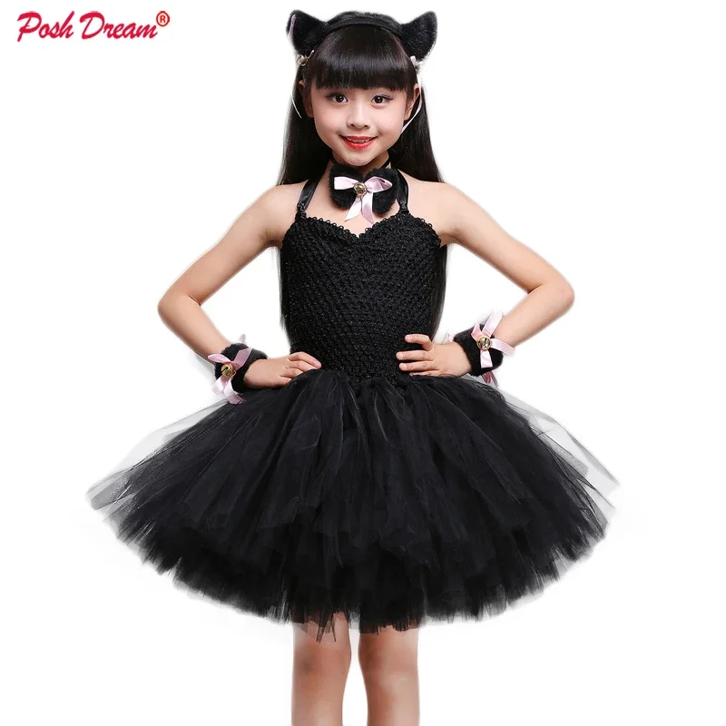 1Set Kitty Girls Tutu Dress Outfit Cat Animal Kids Halloween Costumes Toddler Baby Girl Fancy Performance Birthday Party Dress
1Set Kitty Girls Tutu Dress Outfit Cat Animal Kids Halloween Costumes Toddler Baby Girl Fancy Performance Birthday Party Dress