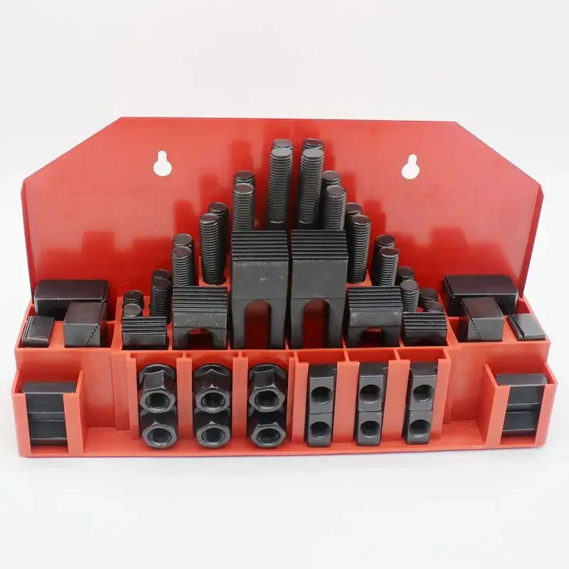 

58 pieces of hardened combined pressing plate set CNC machining center milling machine accessories modular fixture M10 M12 M16