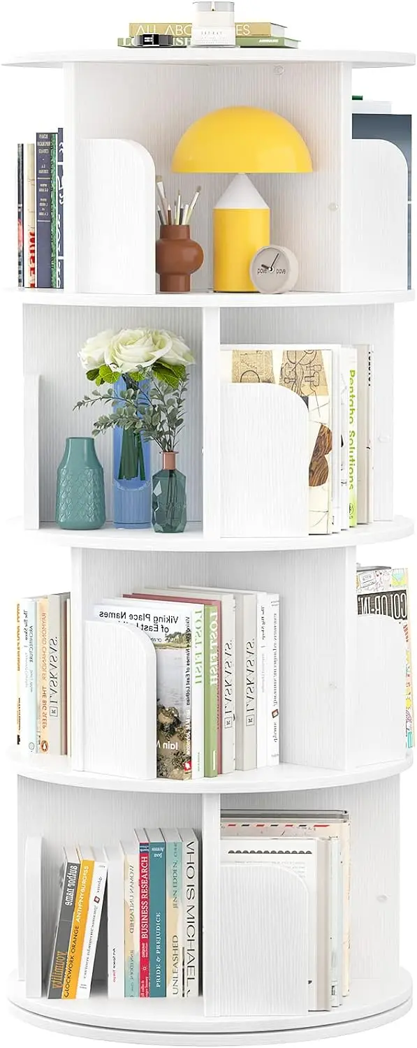 A small corner bookshelf suitable for small spaces, with a 360 degree rotating display, suitable for bedrooms and living rooms
A small corner bookshelf suitable for small spaces, with a 360 degree rotating display, suitable for bedrooms and living rooms
