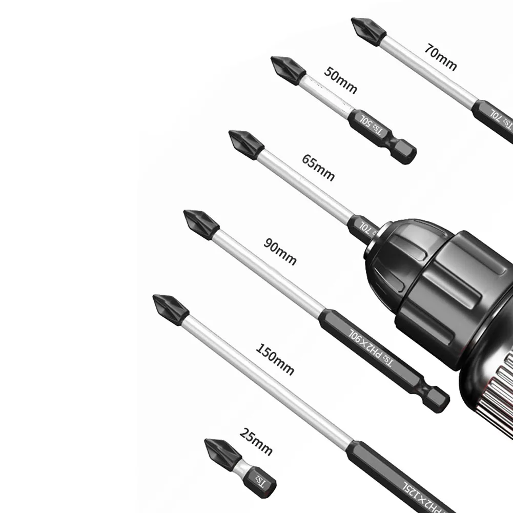 1PC Electric Screwdriver Magnetic Batch Head Cross Screwdriver PH2 Cross Screwdriver 25-150mm Hand Tool Impact Resistance
1PC Electric Screwdriver Magnetic Batch Head Cross Screwdriver PH2 Cross Screwdriver 25-150mm Hand Tool Impact Resistance