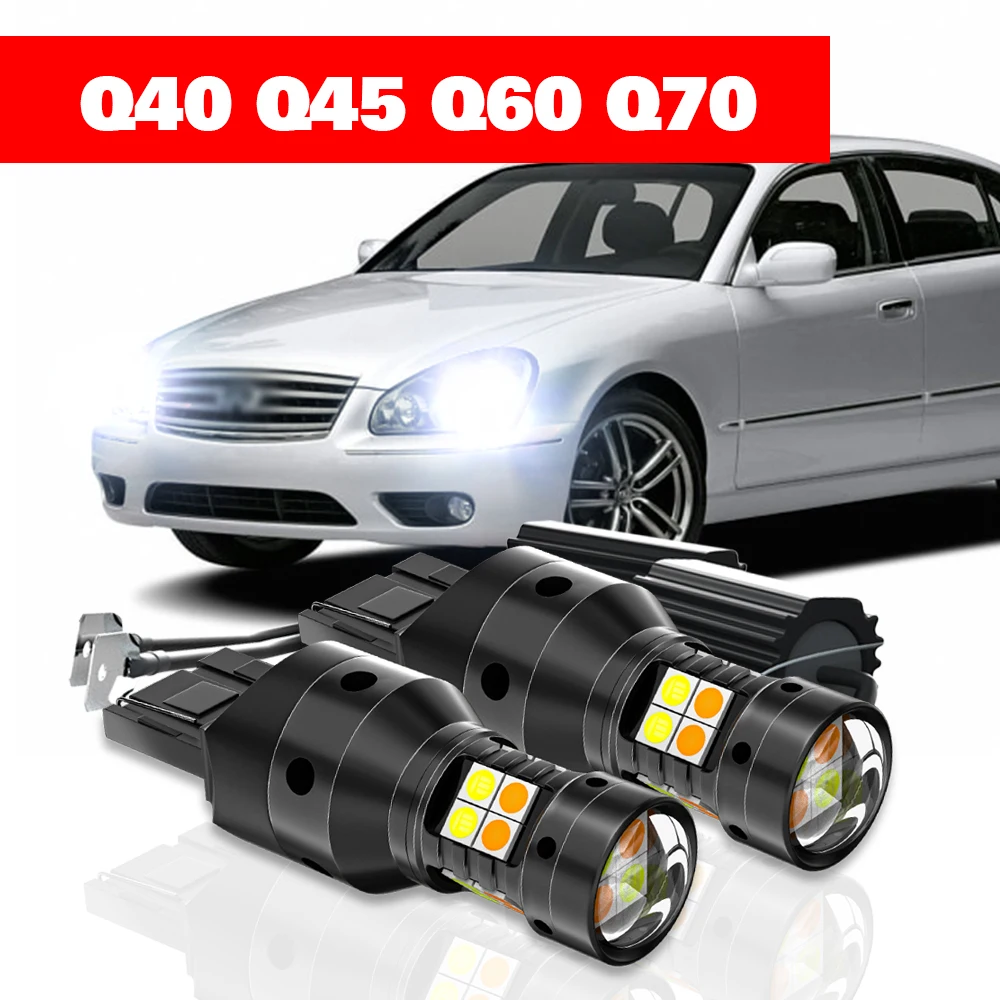 Для Infiniti Q40, Q45, Q60, Q70, 2 шт., светодиодный, двойной режим, сигнал поворота + дневные Подфарники, аксессуары для DRL 2013, 2014, 2015, 2005, 2006
Для Infiniti Q40, Q45, Q60, Q70, 2 шт., светодиодный, двойной режим, сигнал поворота + дневные Подфарники, аксессуары для DRL 2013, 2014, 2015, 2005, 2006