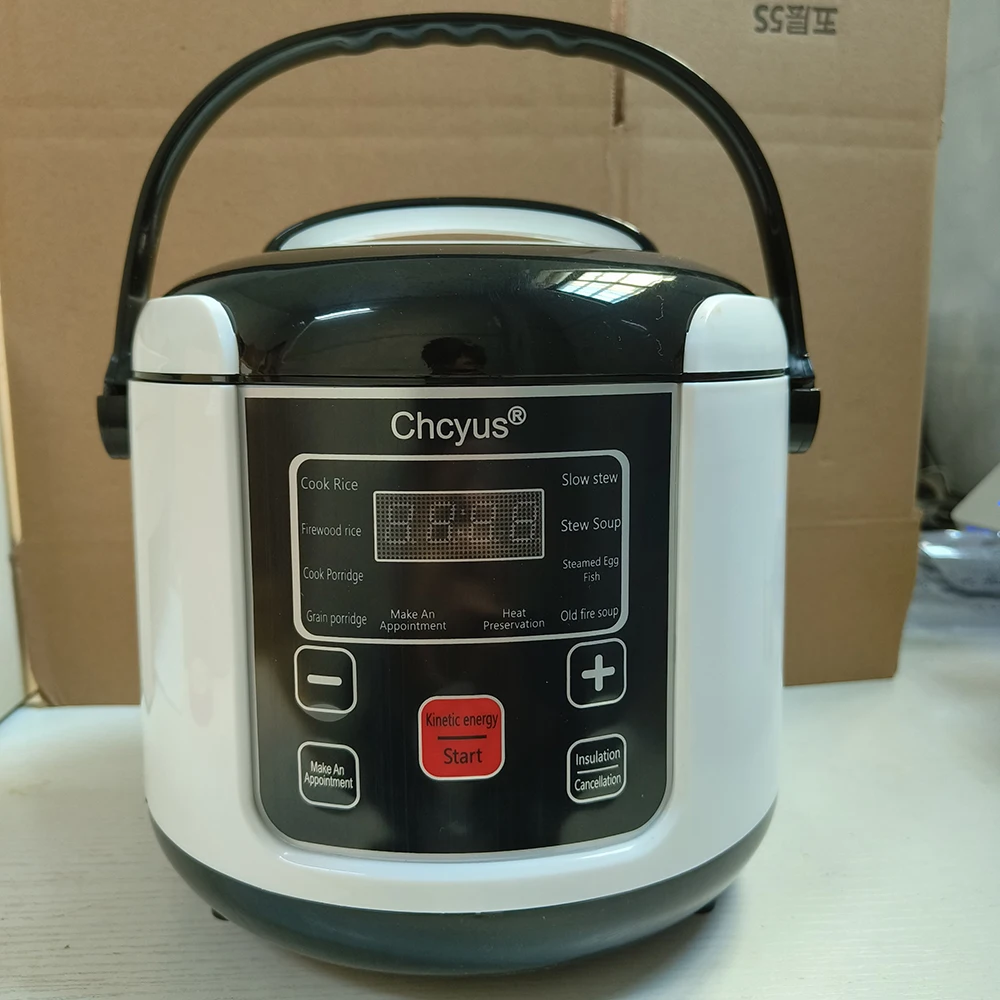 12V 24V 220V Portable Electric Rice Cooker 2L Timing Reservation Food Heating Cooking Steamer Soup Stew Pot Steamer Cooker
12V 24V 220V Portable Electric Rice Cooker 2L Timing Reservation Food Heating Cooking Steamer Soup Stew Pot Steamer Cooker