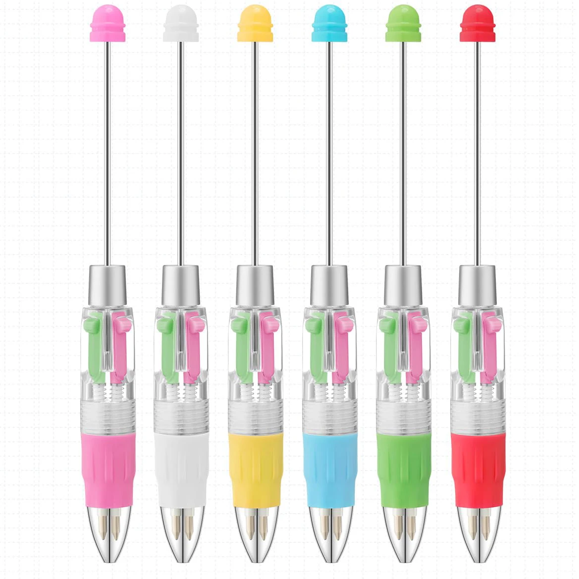 6PCS Four-Color Beaded Ballpoint Pen Creative Beadable Pen Wedding Party Guest Gift Christmas Gift Christmas Decor for Home
6PCS Four-Color Beaded Ballpoint Pen Creative Beadable Pen Wedding Party Guest Gift Christmas Gift Christmas Decor for Home