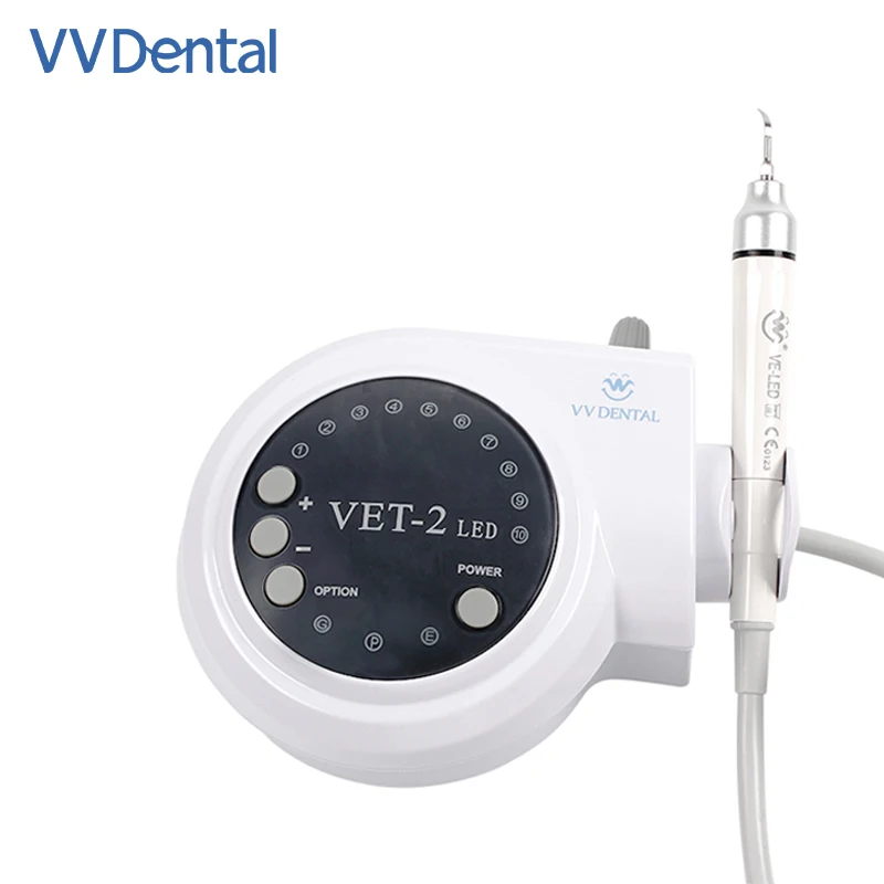 VVDental Dentistry Ultrasonic Dental Ultrasonic Scaler Tooth Periodontitis Dental Plaque Cleaning with 5 Tips VET-2LED
VVDental Dentistry Ultrasonic Dental Ultrasonic Scaler Tooth Periodontitis Dental Plaque Cleaning with 5 Tips VET-2LED
