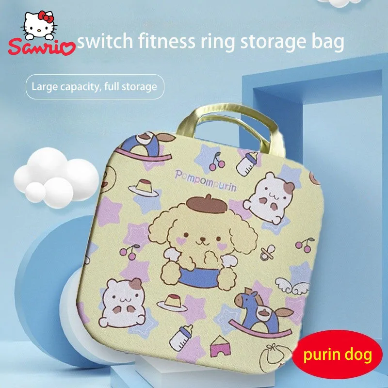 Sanrio Purin Dog Storage Bag Nintendo Switch Fitness Ring High Capacity Eva Hand Bag Waterproof Anti-Stress Portable Boys Gift
Sanrio Purin Dog Storage Bag Nintendo Switch Fitness Ring High Capacity Eva Hand Bag Waterproof Anti-Stress Portable Boys Gift