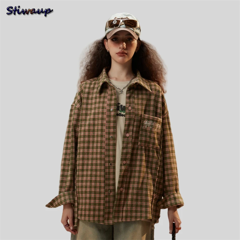 Men's Elegant Long Sleeve Social Plaid Shirt Man Checkered Blouse and Shirts Woman New Collection 2023 Big Size Women's Blouse
Men's Elegant Long Sleeve Social Plaid Shirt Man Checkered Blouse and Shirts Woman New Collection 2023 Big Size Women's Blouse