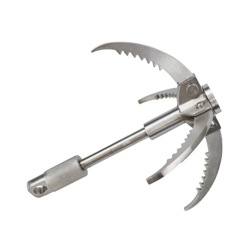 Flying Tiger Claw Mountaineering Hook Four Claw Wild Mountaineering Hook with Handle Mountaineering Claw Tool Lifesaving Hook
Flying Tiger Claw Mountaineering Hook Four Claw Wild Mountaineering Hook with Handle Mountaineering Claw Tool Lifesaving Hook