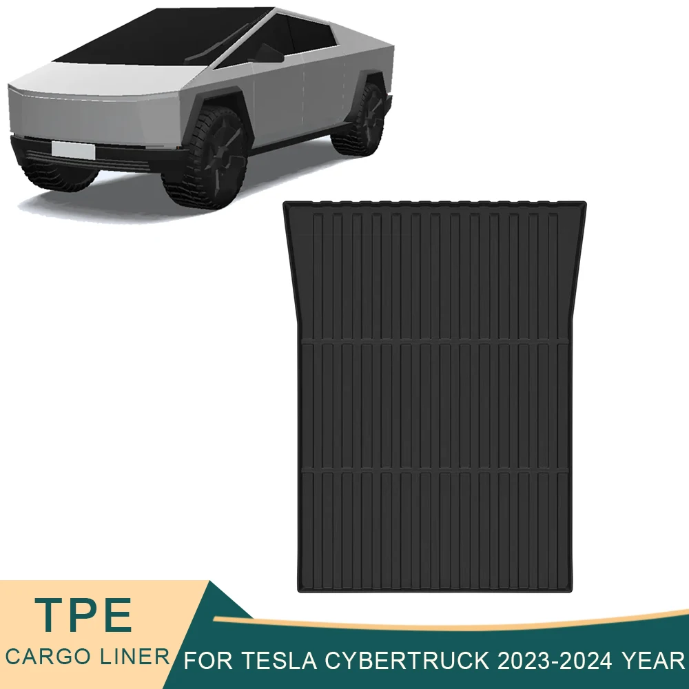 For Tesla Cybertruck 2023-2024 Auto Car Cargo Liner All-Weather TPE Non-slip Trunk Mats Waterproof Tray Trunk Carpet Accessory
For Tesla Cybertruck 2023-2024 Auto Car Cargo Liner All-Weather TPE Non-slip Trunk Mats Waterproof Tray Trunk Carpet Accessory