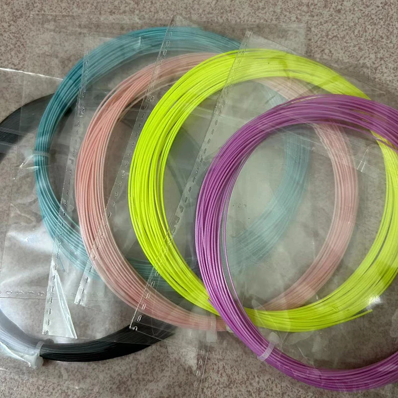 Allpha 2pcs Badminton Racket String Durability 0.73mm Training Badminton Racket Ball Net Accessories
Allpha 2pcs Badminton Racket String Durability 0.73mm Training Badminton Racket Ball Net Accessories