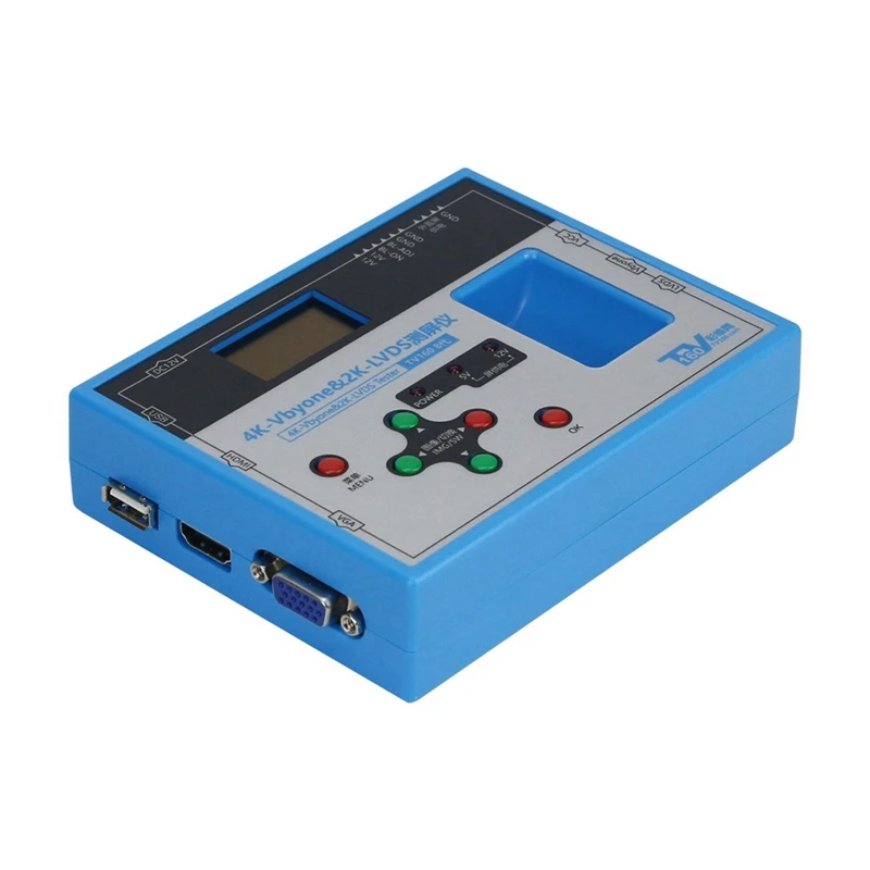 TV160 8Th Generation LCD Screen Tester Set 4K-Vbyone & 2K-LVDS For TV Screen & Monitor Screen Test
TV160 8Th Generation LCD Screen Tester Set 4K-Vbyone & 2K-LVDS For TV Screen & Monitor Screen Test