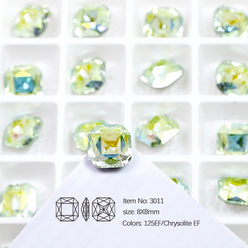 25PCS 8MM DongZhou Fat Square Crystal Fancy Stone Glitter Back Round K9 Glass Beads DIY Rhinestones For Jewelry Making Clothes
25PCS 8MM DongZhou Fat Square Crystal Fancy Stone Glitter Back Round K9 Glass Beads DIY Rhinestones For Jewelry Making Clothes