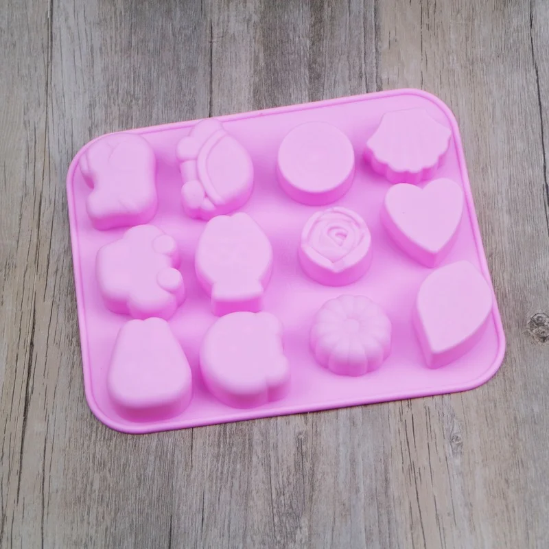 12 Animal Silicone Soap Mold Cake Baking Tools 3D Chocolate Jelly Pudd Supplies Pan Tray s Candy Maker
12 Animal Silicone Soap Mold Cake Baking Tools 3D Chocolate Jelly Pudd Supplies Pan Tray s Candy Maker