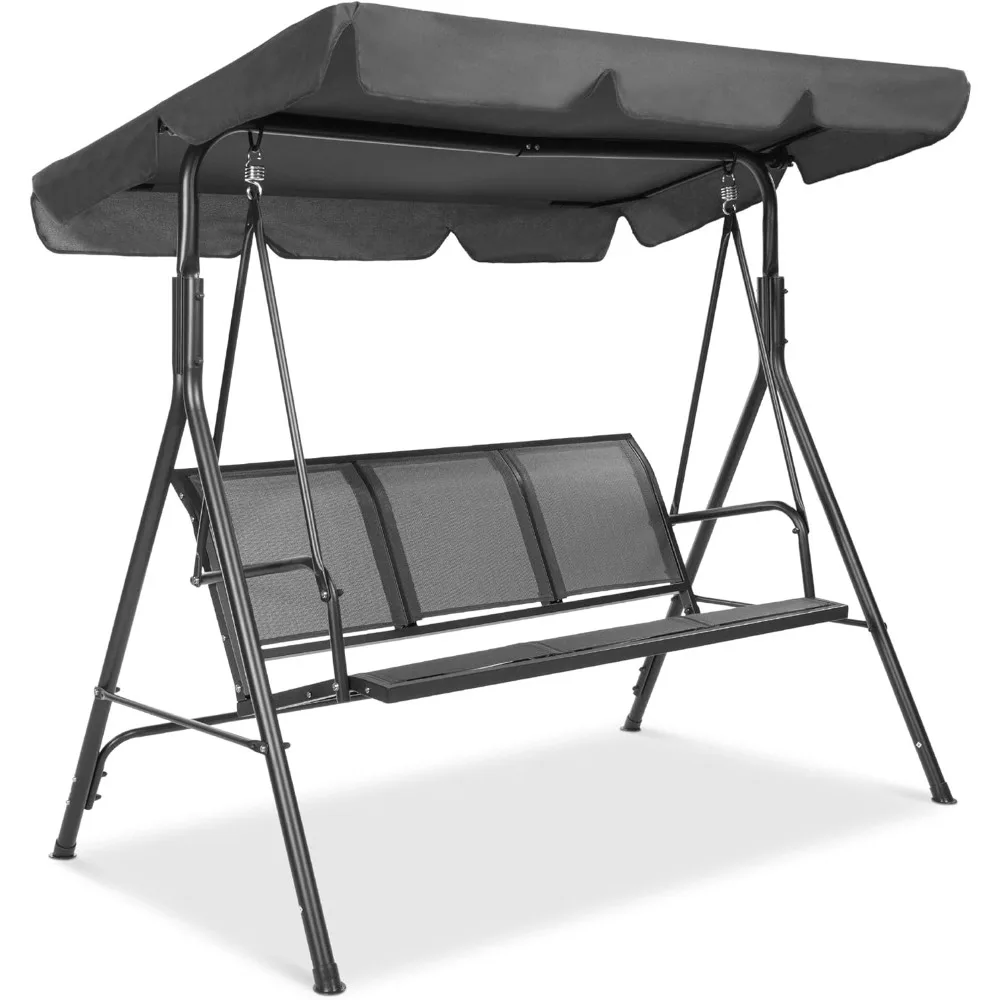 Best Choice Products 2-Seater Outdoor Adjustable Canopy Swing Glider, Patio Loveseat Bench for Deck, Porch w/Armrests
Best Choice Products 2-Seater Outdoor Adjustable Canopy Swing Glider, Patio Loveseat Bench for Deck, Porch w/Armrests