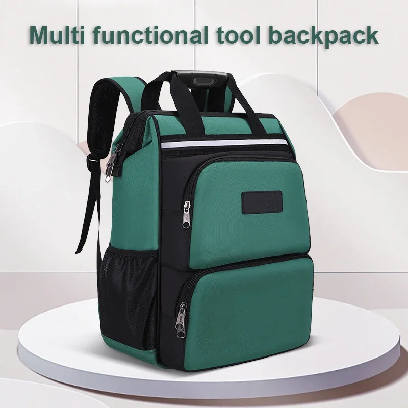 Heavy Duty Tools Organizer Bag Backpack Tool Carrier for Eelectrician Plumber HVAC Cable Repairman Large Full Open Waterproof
Heavy Duty Tools Organizer Bag Backpack Tool Carrier for Eelectrician Plumber HVAC Cable Repairman Large Full Open Waterproof