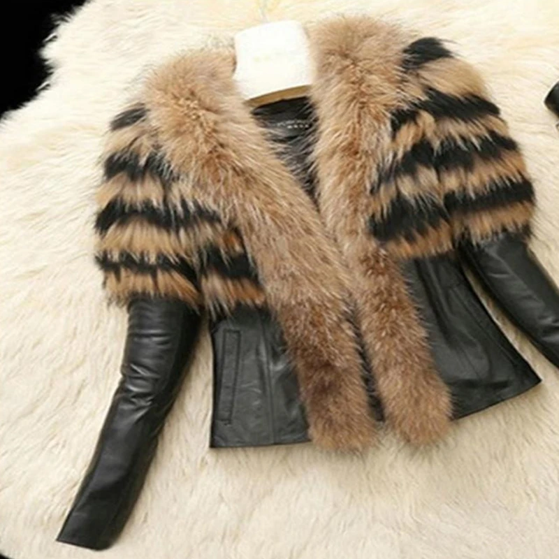 2023 Autumn Winter Women's Faux Fur Coat Jacket Female Slim Fit PU Leather Fur Coats Fluffy Outerwear Jackets
2023 Autumn Winter Women's Faux Fur Coat Jacket Female Slim Fit PU Leather Fur Coats Fluffy Outerwear Jackets
