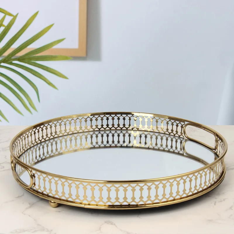 32cm Mirror Tray Storage Box, Handicraft Ornaments, Light Luxury Creative Plates, Glass Storage Box, Metal Food Tray
32cm Mirror Tray Storage Box, Handicraft Ornaments, Light Luxury Creative Plates, Glass Storage Box, Metal Food Tray