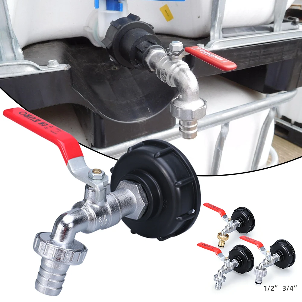 Hardware Tools Coarse Thread IBC Tank Tap Connecter 1/2" 3/4" Water Coupling Adapter Garden Home Replacement Valve Fitting
Hardware Tools Coarse Thread IBC Tank Tap Connecter 1/2" 3/4" Water Coupling Adapter Garden Home Replacement Valve Fitting